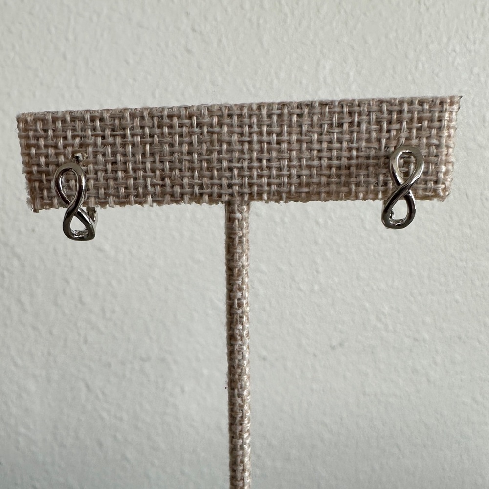 Sterling Silver Infinity Earrings
